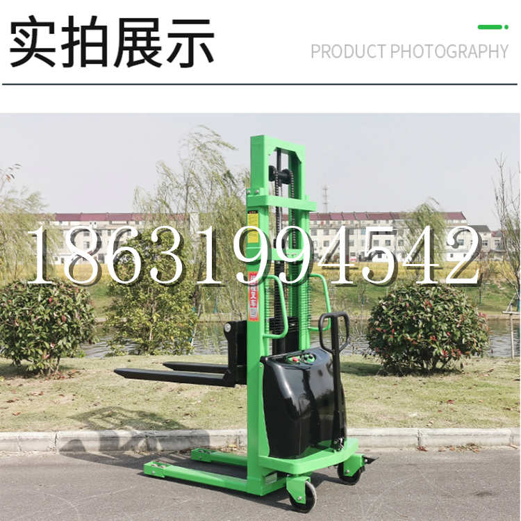 洪山区电动叉车堆高车液压铲车电瓶1吨2吨站驾步行式小型全自动叉车